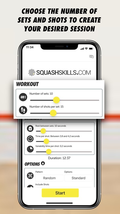 SquashSkills Ghosting