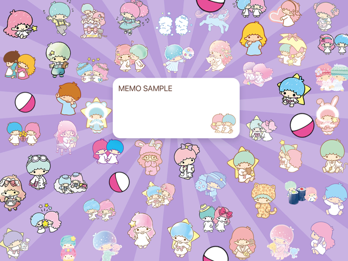 Notepad Sanrio characters