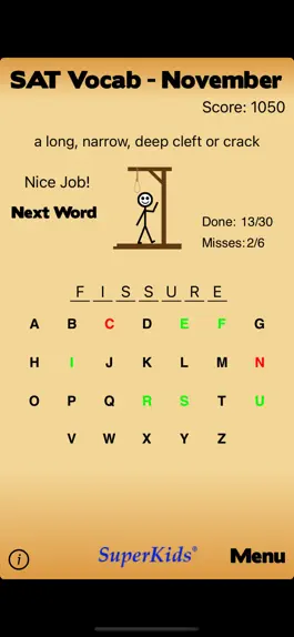 Game screenshot SAT Vocabulary apk