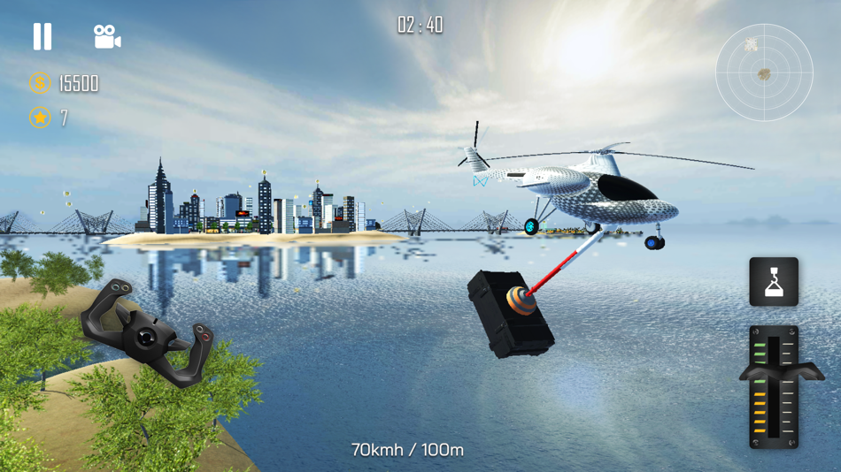 #3. Helicopter Simulator 3D (iOS) 由: Vahagn Sargsyan