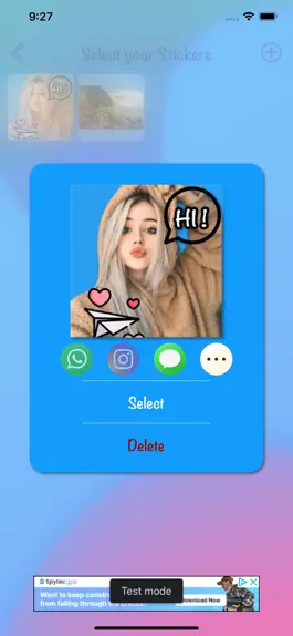 Game screenshot Sticker Maker - D.Stickers apk