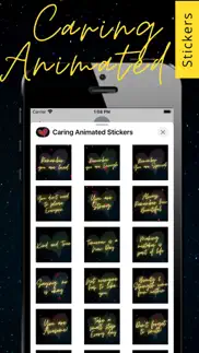 How to cancel & delete caring animated stickers 2