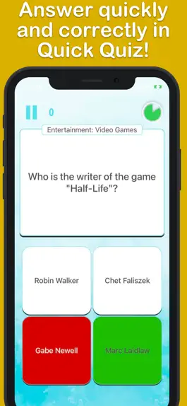 Game screenshot Quick Quiz - Knowledge Game apk