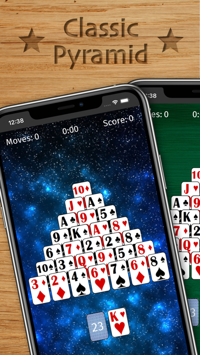 Screenshot #1 pour Pyramid ++ Solitaire Card Game