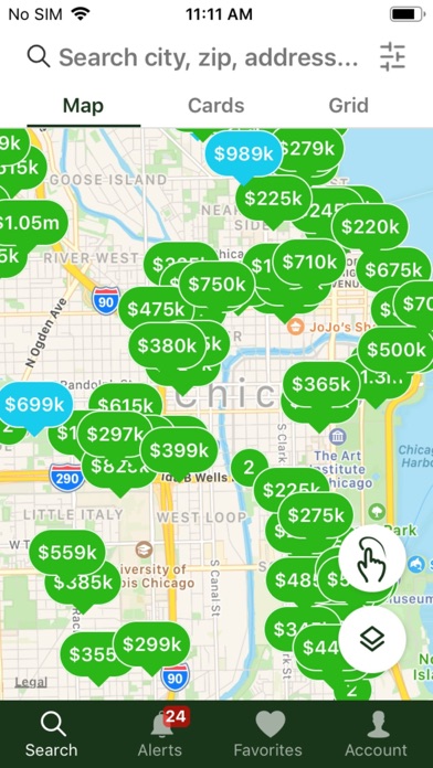 Prospect Equities® Real Estate Screenshot