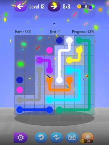 Line Puzzle Game-Color Connectのおすすめ画像1