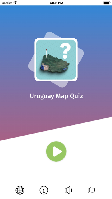 Uruguay: Departments Map Quiz Screenshot