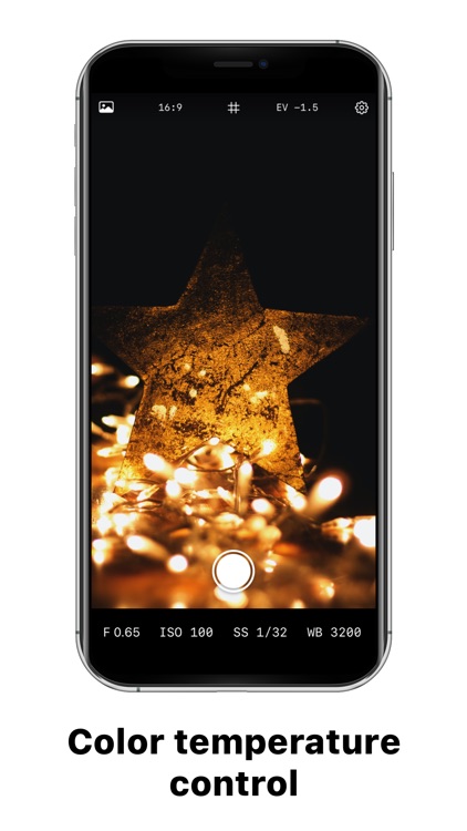 Manual Camera – Focus, ISO, WB