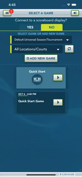 Game screenshot ScoreVision Universal hack