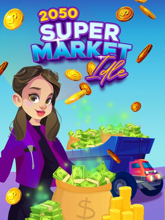 2050スーパーマーケットアイドルゲームのおすすめ画像1
