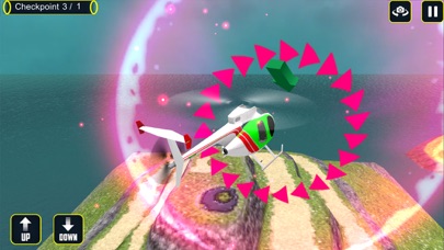 Flying Superhero Helicopter 3D Screenshot