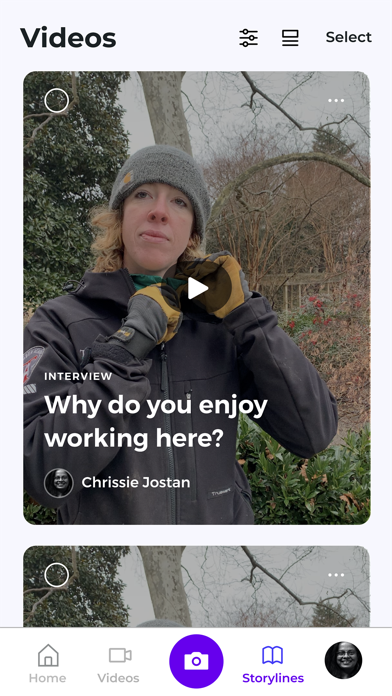 WorkReels Screenshot