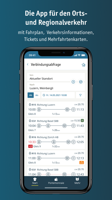 Screenshot #1 pour öV Plus