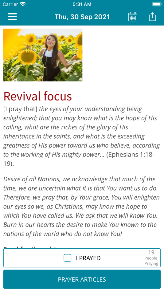 #2. Jericho Walls Prayer App (iOS) Podle: Jericho Walls International Prayer Network