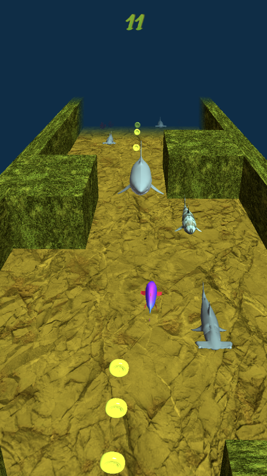 #3. Oceanic Dash (iOS) 由: Zen Pixel Studios Pty Ltd