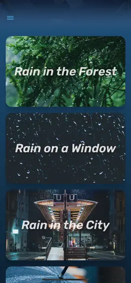 Game screenshot Rain Sounds - Sleep Sounds mod apk