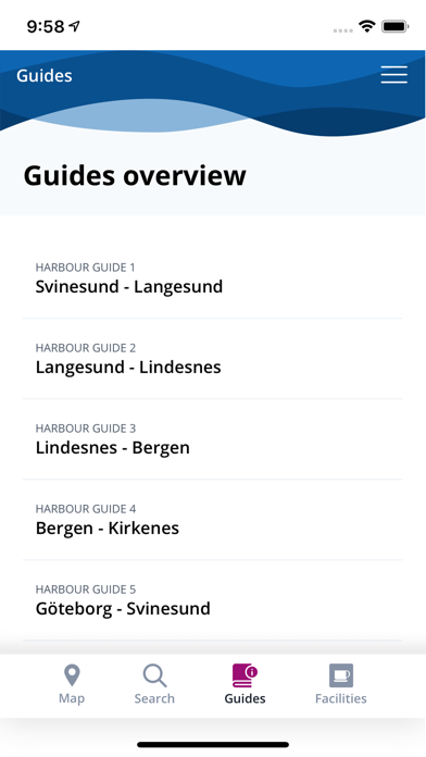 Harbour Guide Screenshot