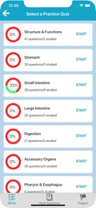 Digestive System Quizzes screenshot #2 for iPhone