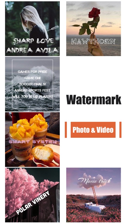 Watermark+ Photo Video screenshot-0