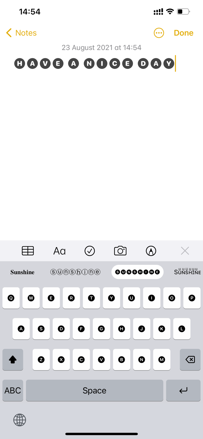 Art Fonts-Keyboard InputMethod