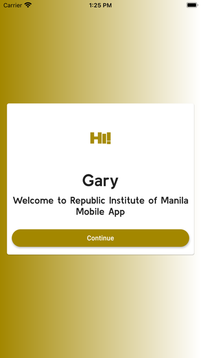 Republic Institute of Manila Screenshot