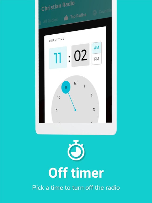 Christian Radio Music iPad screenshot 6 - Music app