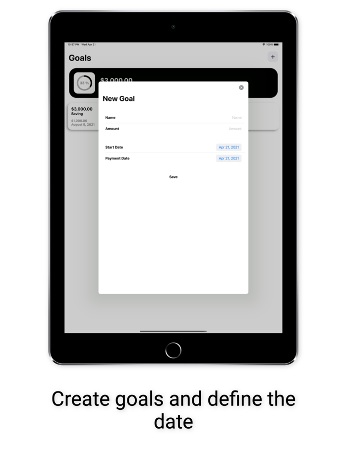 Goals Save Your Money