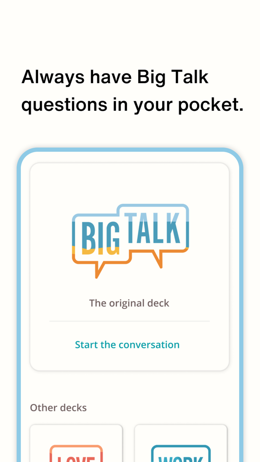 #2. Big Talk: Skip the Small Talk (iOS) 由: Woo Developments LLC