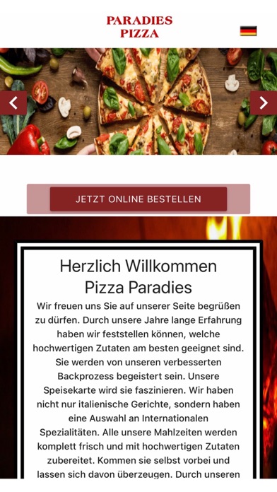 Pizza Paradies Screenshot