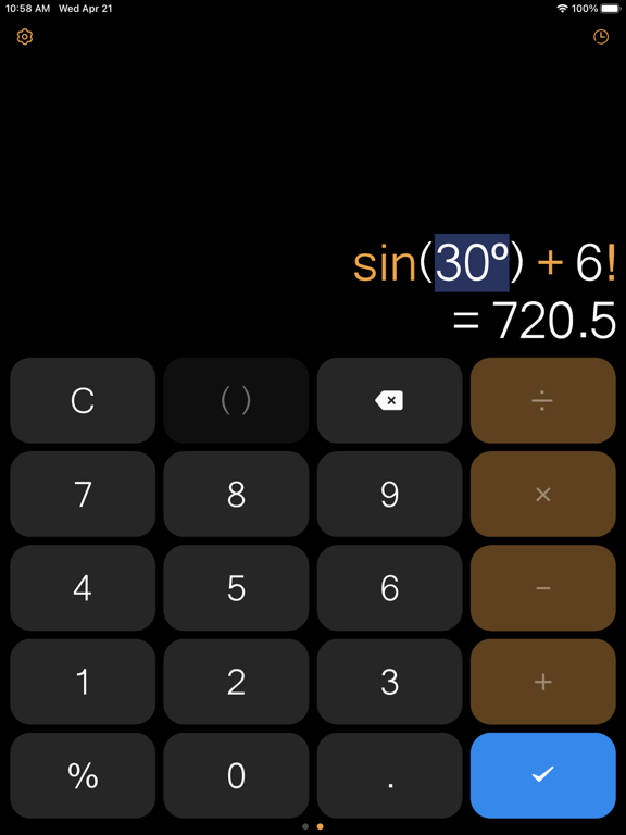 Screenshot #5 pour Calculator-Basic & Scientific