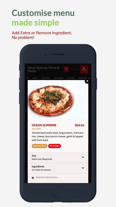West Sydney Pizza and Pasta Screenshot