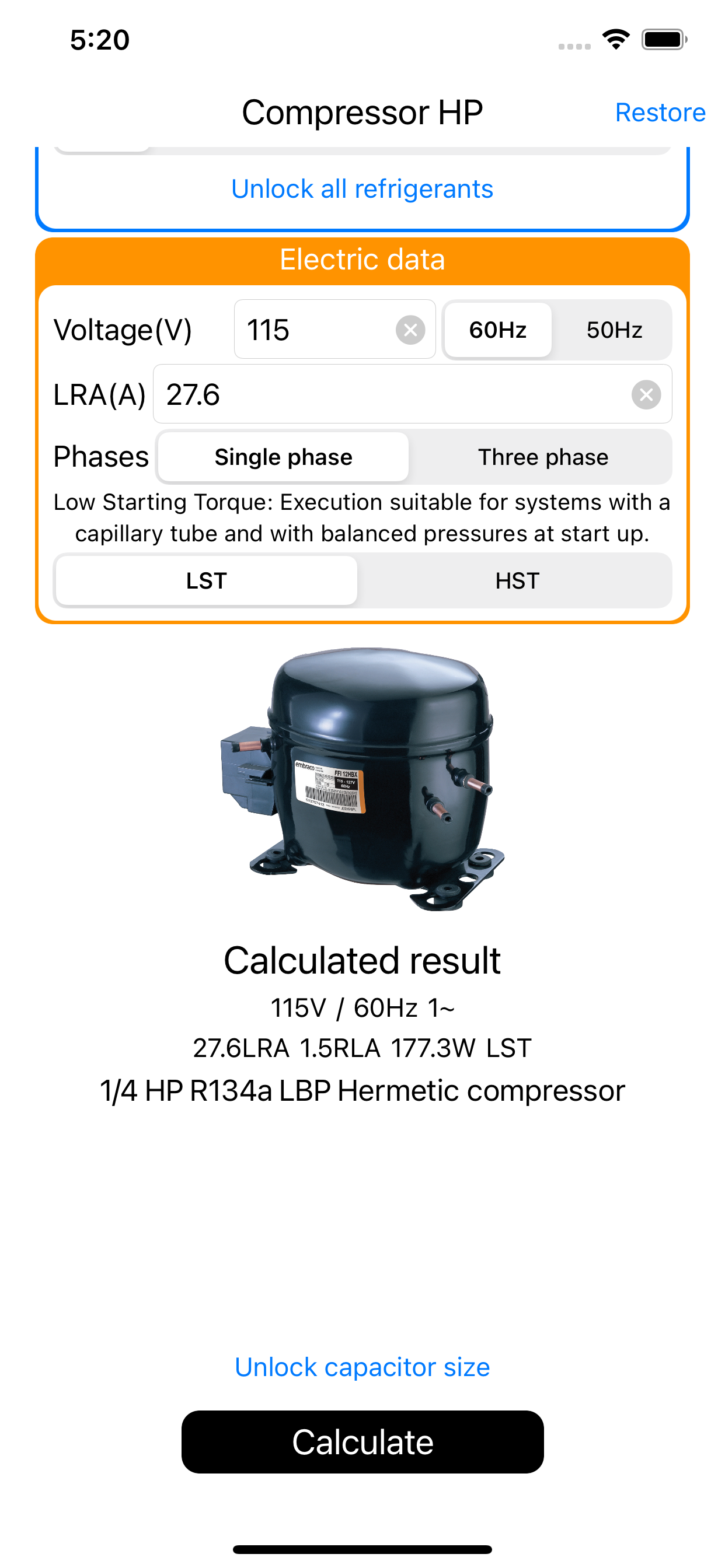 Compressor HP