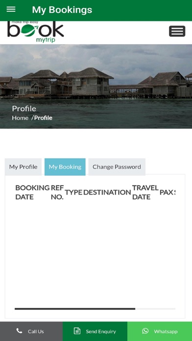 BookMyTrip Screenshot