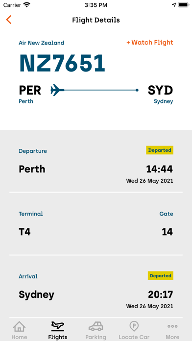 Perth Airport Screenshot