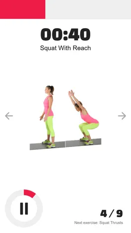 Game screenshot Burpees, Squats and Planks apk