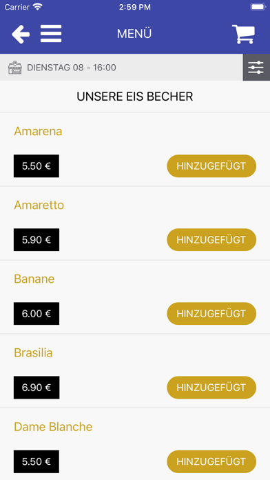 Eiscafe Panciera Screenshot