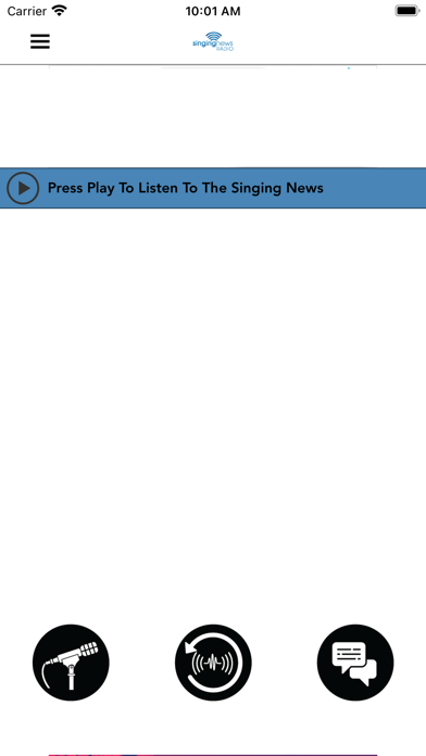 Singing News Radio Screenshot