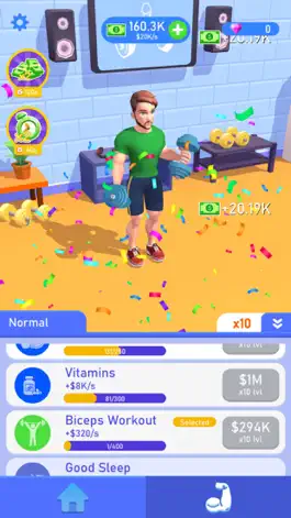 Game screenshot Idle Workout Success Life mod apk