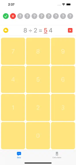 Game screenshot Quiz Calc hack