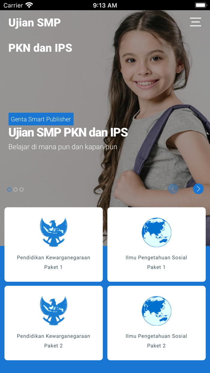 Ujian SMP PKN dan IPS
