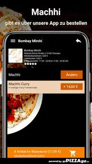 How to cancel & delete bombay mirchi dresden 2