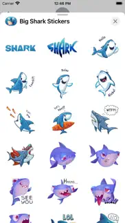 How to cancel & delete big shark stickers 3