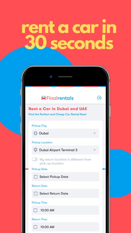 Finalrentals Rent a Car Dubai