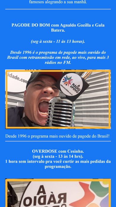 Rádio Comunidade Screenshot