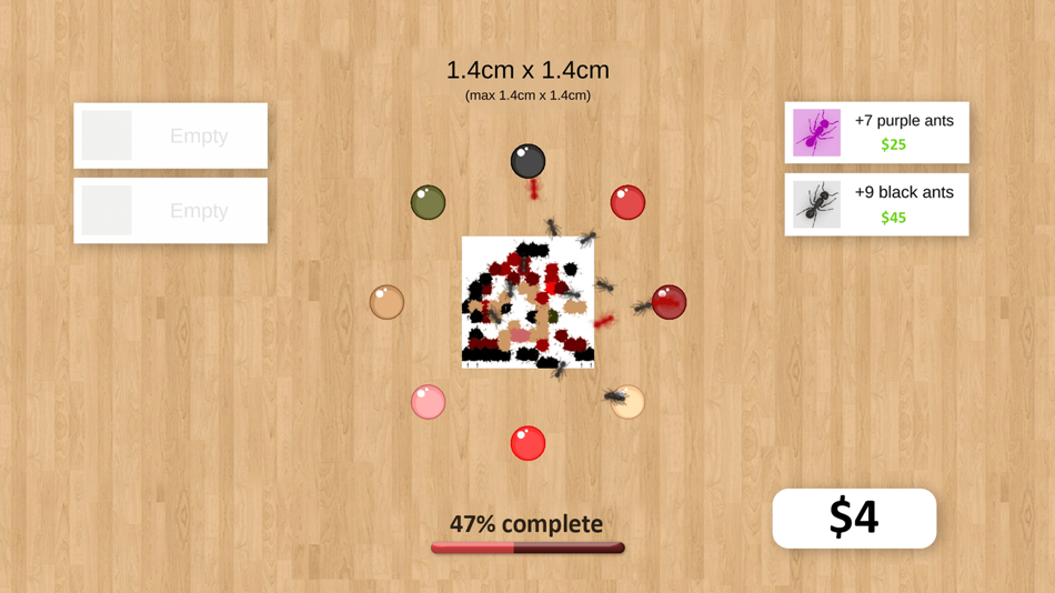 #4. Ant Art Tycoon (iOS) 由: Wix Games Ltd.