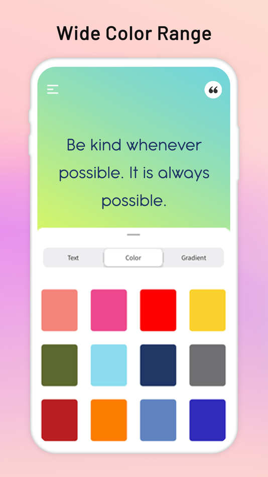 #6. Rangin: Gradient status maker (iOS) 由: Kavita Gabani