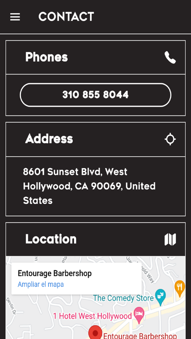 Entourage Barbershop Screenshot