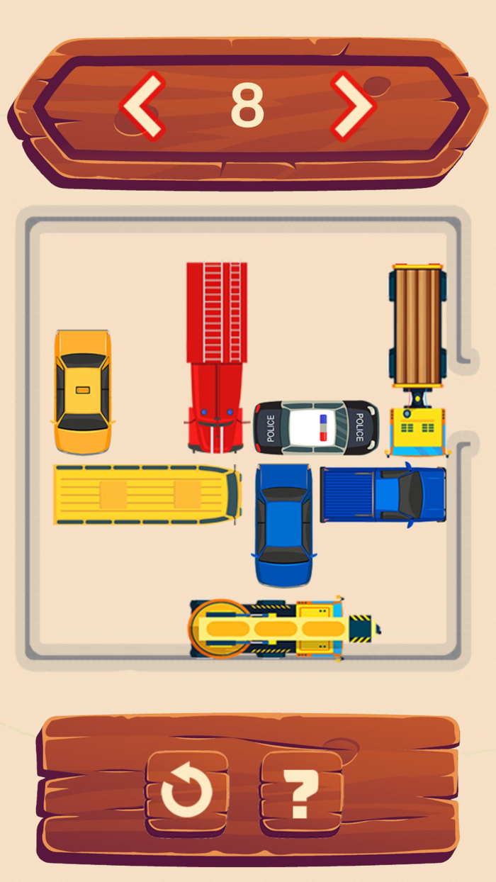 Car Escape. Parking Jam puzzle
