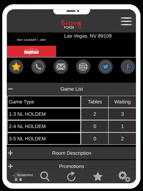 Screenshot #5 pour BravoPokerLive