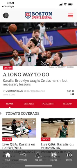 Game screenshot Boston Sports Journal mod apk